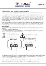 Preview for 10 page of V-TAC VT-524-S Installation Instruction