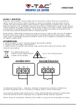 Preview for 16 page of V-TAC VT-524-S Installation Instruction