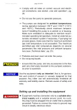 Preview for 12 page of vacuumbrand PC 3001 basic Instructions For Use Manual