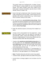 Preview for 13 page of vacuumbrand PC 3001 basic Instructions For Use Manual