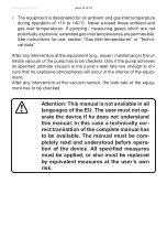 Preview for 22 page of vacuumbrand PC 3001 basic Instructions For Use Manual