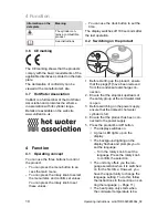 Preview for 10 page of Vaillant aroSTOR VWL B 200/5 UK Operating Instructions Manual