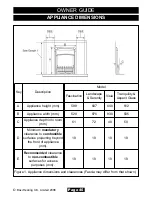 Preview for 45 page of Valor Fires Artura 958 Installation And Owner'S Manual