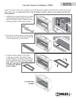 Preview for 27 page of Valor Legend 739ILN Owner'S Manual