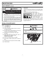 Preview for 11 page of Vanguard 430447 Operating & Maintenance Instructions