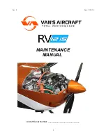 Van's Aircraft RV 12iS Maintenance Manual preview
