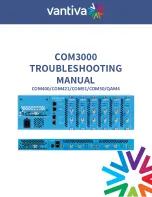 Preview for 1 page of vantiva COM3000 Troubleshooting Manual