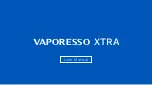 Vaporesso XTRA Manual preview