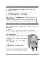 Preview for 24 page of Vapotherm precision flow Operating Instructions Manual