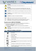 Preview for 7 page of Varex Imaging Optica 30 Series User Manual