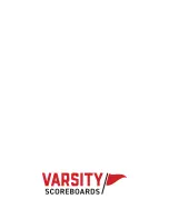 Preview for 16 page of VARSITY Scoreboards 3314 Installation Manual