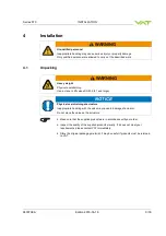 Preview for 9 page of VAT 670 Series Installation, Operating,  & Maintenance Instructions