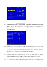 Preview for 21 page of Vdwall LVP909 Series Operation Instruction Manual