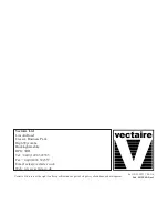 Preview for 10 page of Vectaire ELIX 1003 Installation And Operating Instructions Manual