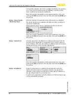 Preview for 46 page of Vega VEGAPULS SR 68 Operating Instructions Manual