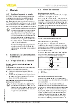 Preview for 38 page of Vega VEGATRENN 149A EX Operating Instructions Manual