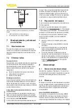 Preview for 40 page of Vega VEGATRENN 149A EX Operating Instructions Manual