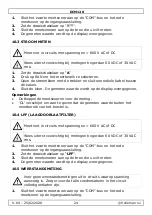 Preview for 24 page of Velleman DCM120 User Manual