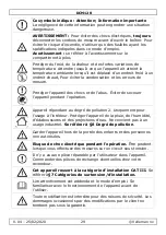 Preview for 29 page of Velleman DCM120 User Manual