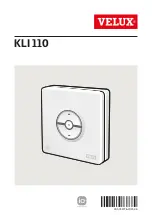 Velux KLI 110 Instructions For Use Manual preview