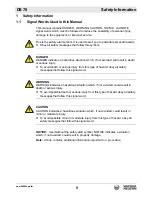 Preview for 9 page of Wacker Neuson DS 70 Operator'S Manual