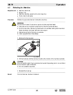 Preview for 25 page of Wacker Neuson DS 70 Operator'S Manual