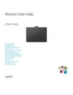 Wacom One Instruction Manual preview