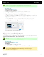Preview for 71 page of Wacom One Instruction Manual