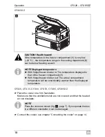 Preview for 18 page of Waeco CoolFreeze CFX28 Instruction Manual