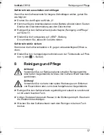 Preview for 17 page of Waeco CoolMatic CRF-50 Operation Manual