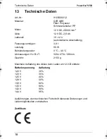 Preview for 18 page of Waeco PowerVac PV-100 Instruction Manual