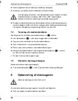 Preview for 96 page of Waeco PowerVac PV-100 Instruction Manual