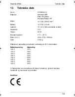 Preview for 113 page of Waeco PowerVac PV-100 Instruction Manual