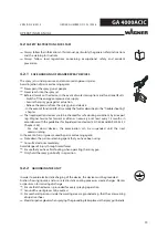 Preview for 13 page of WAGNER GA 4000ACIC-R Translation Of The Original Operating Manual