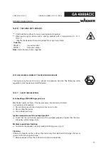 Preview for 15 page of WAGNER GA 4000ACIC-R Translation Of The Original Operating Manual