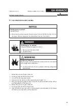 Preview for 40 page of WAGNER GA 4000ACIC-R Translation Of The Original Operating Manual