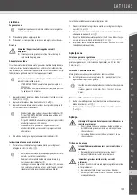 Preview for 125 page of Wahl Creativa 1874 Operating Manual