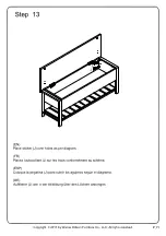 Preview for 21 page of Walker Edison B48PCSB Assembly Instructions Manual