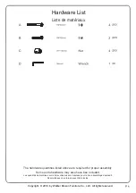 Preview for 4 page of Walker Edison OWB7SBR Assembly Instructions Manual