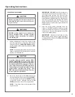 Preview for 33 page of Walker B18 Operator'S Manual