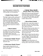 Preview for 12 page of Walker W-300 User Manual