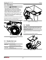 Preview for 21 page of Wallenstein BXMC3409B Operator'S Manual