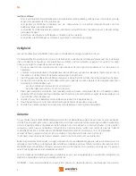 Preview for 8 page of WANDERS Elm User Manual And Installation Manual