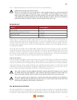 Preview for 45 page of WANDERS Elm User Manual And Installation Manual