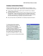 Preview for 26 page of Wasp WDT 3200 Product Reference Manual