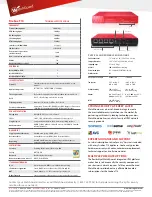 Preview for 2 page of Watchguard Firebox t10 Specification