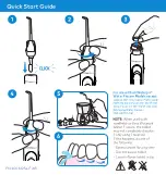 Waterpik WTT-1WW Quick Start Manual preview