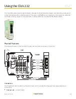 Preview for 1 page of Wavetronix Click 222 Manual