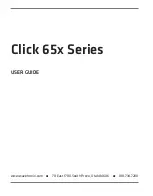 Preview for 2 page of Wavetronix Click 65 Series User Manual
