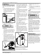 Preview for 2 page of Wayne GPS400 Operating Instructions And Replacement Parts List Manual